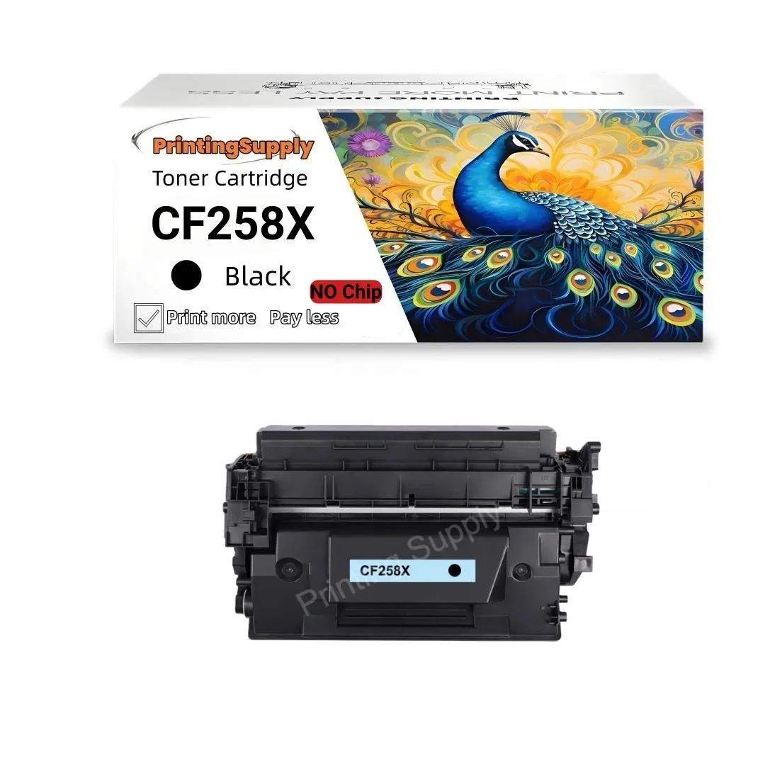 Aster Graphics Inc Aster Graphics Inc 58X CF258X No Chip Toner Cartridge Black 10000 pages — product photo