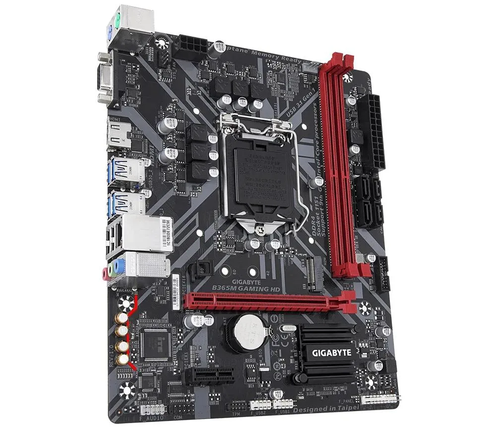 GIGABYTE GIGABYTE B365M GAMING HD Intel motherboard — product photo