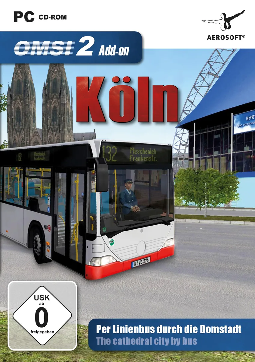 Aerosoft GmbH Aerosoft GmbH 62571 OMSI 2 Add-On Köln downloadable game — product photo