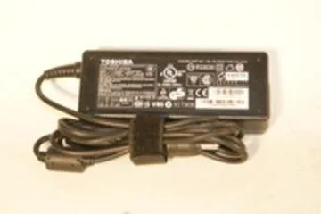 Toshiba PA3715U-1ACA 75W AC adapter, rectangular brick with multi-colour finish