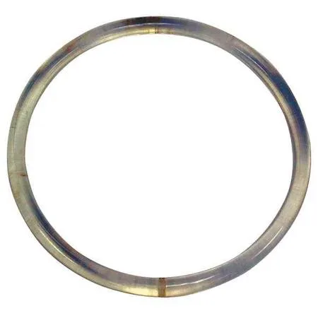 Black rubber O-ring belt, five sixteenths inch thick, fifteen and nine sixteenths inches long