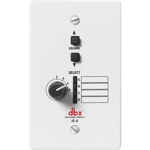 DBX DBX ZC-8 Remote Wall-Plate Volume Source Controller — product photo