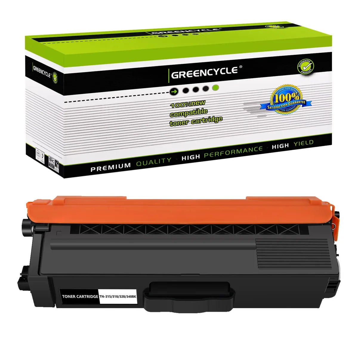 GREENCYCLE GREENCYCLE TN315 Black Toner Cartridge 4000 Pages — product photo