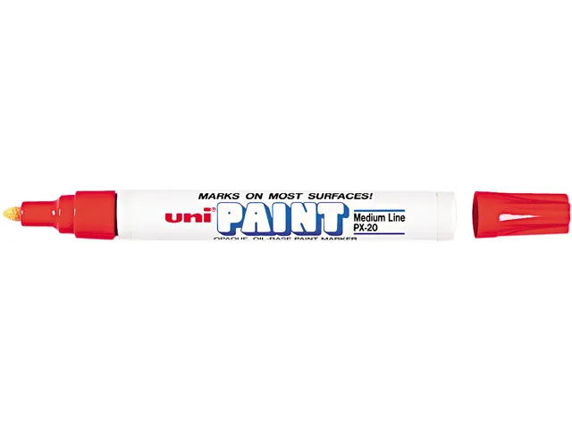 uni-ball uni-ball 63602 Uni-Paint Marker Red Medium Bullet Tip — product photo