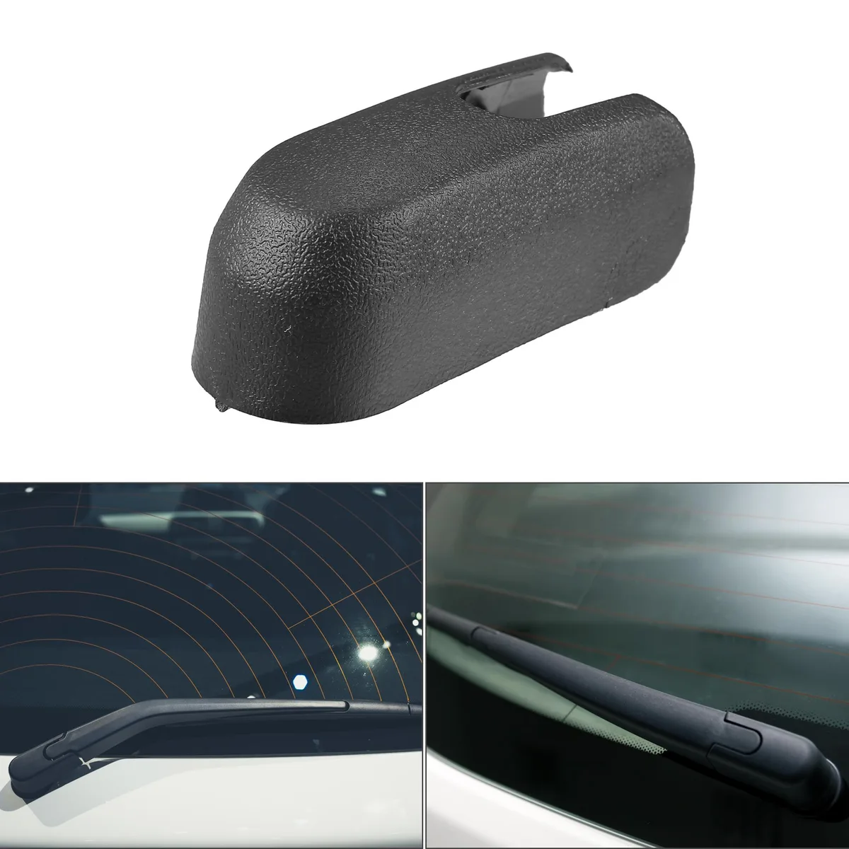 Unique-Bargains Unique-Bargains Rear Wiper Arm Nut Cover Cap Black for Mazda 3 CX-5 CX-9 — product photo