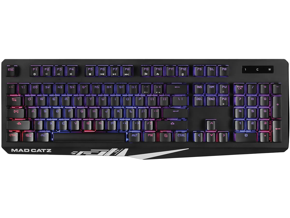 MAD CATZ MAD CATZ KS13MRUSBL00 S.T.R.I.K.E. 2 Membrane Gaming Keyboard — product photo