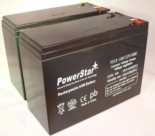 BatteryJack inc. BatteryJack inc. 12V 10AH SLA Battery replaces HGL10-12 CB10-12 2PK — product photo
