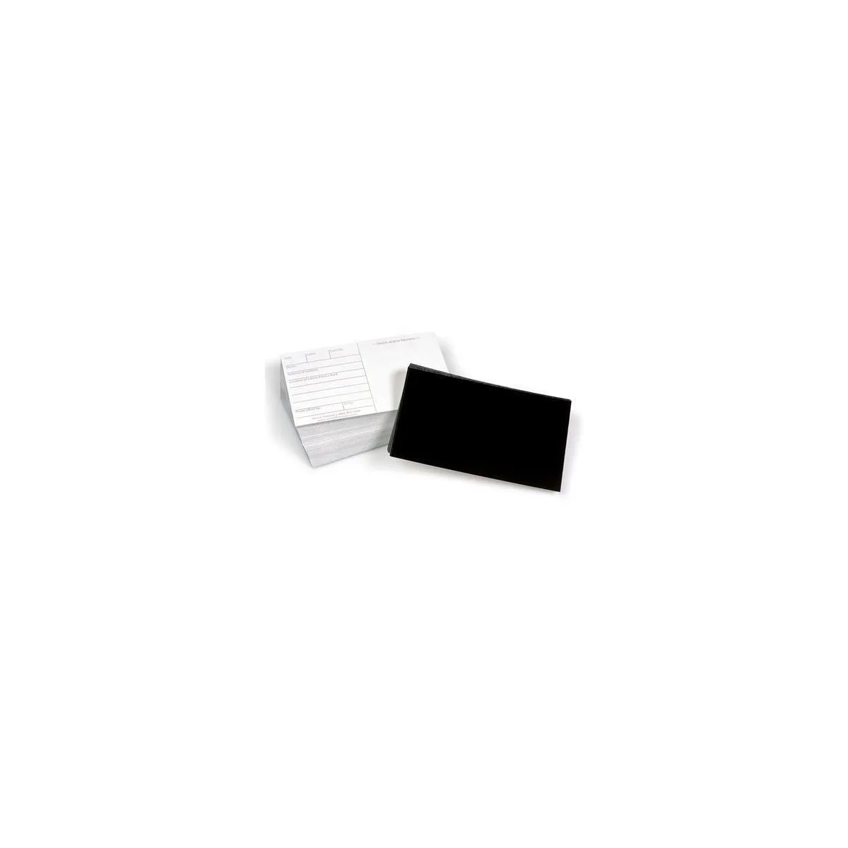 Safariland Safariland 5.50x8.50" Backing Cards 100 Pack White #3501 — product photo
