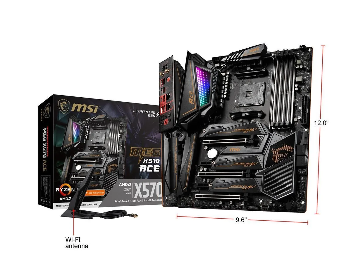MSI MSI MEG X570 ACE AMD AM4 ATX motherboard — product photo
