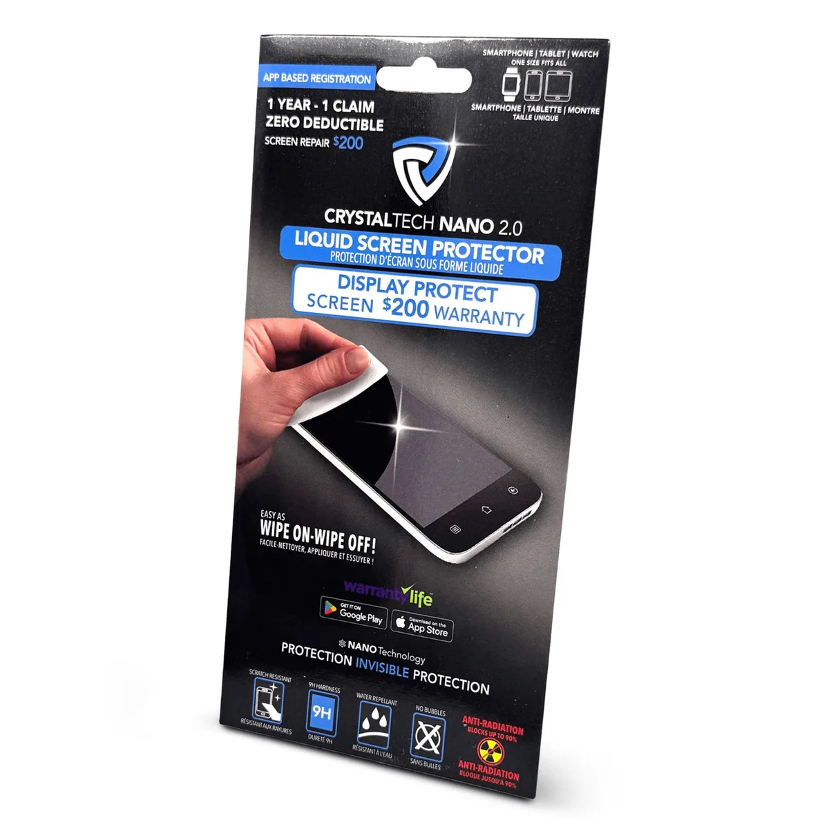 CrystalTech Nano CrystalTech Nano Consumer Choice Phone Package 2.0 accessory — product photo