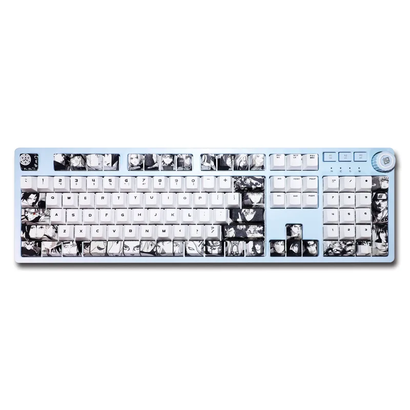 NShi NShi Naruto 108 Keycap Set Black — product photo