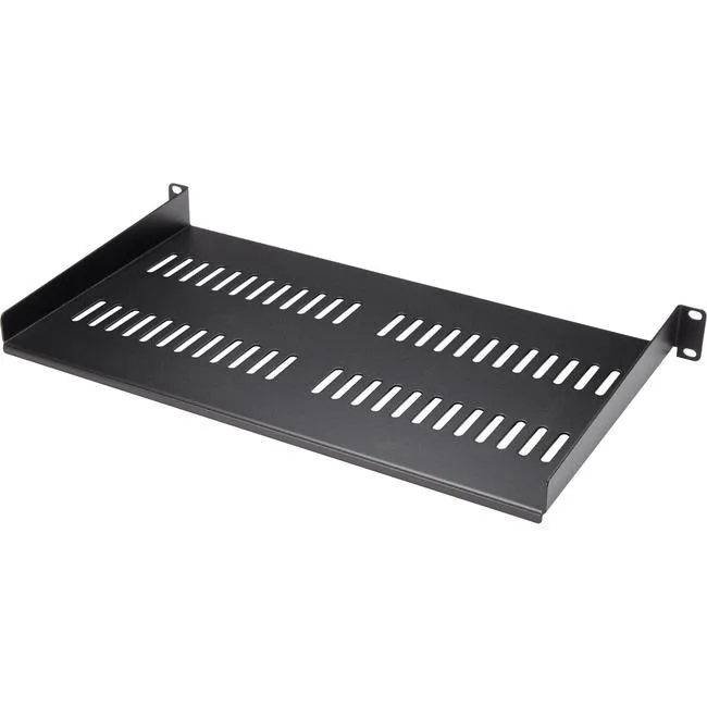 STARTECH STARTECH CABSHELFV1U 1U Vented Rack Shelf 10" Deep Steel — product photo