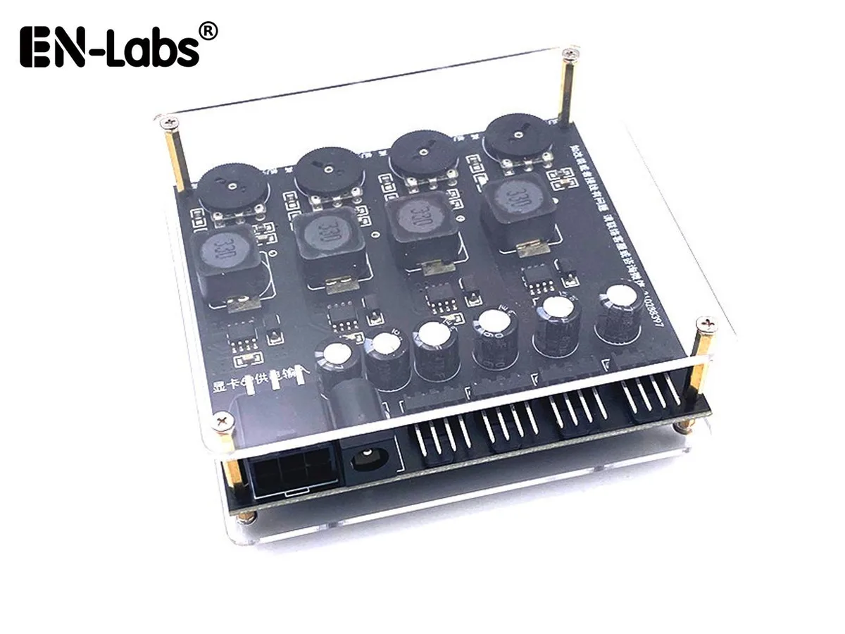 EN-Labs EN-Labs TX3CO6S 4-Channel Fan Controller 36W 12V PWM/DC Knob — product photo