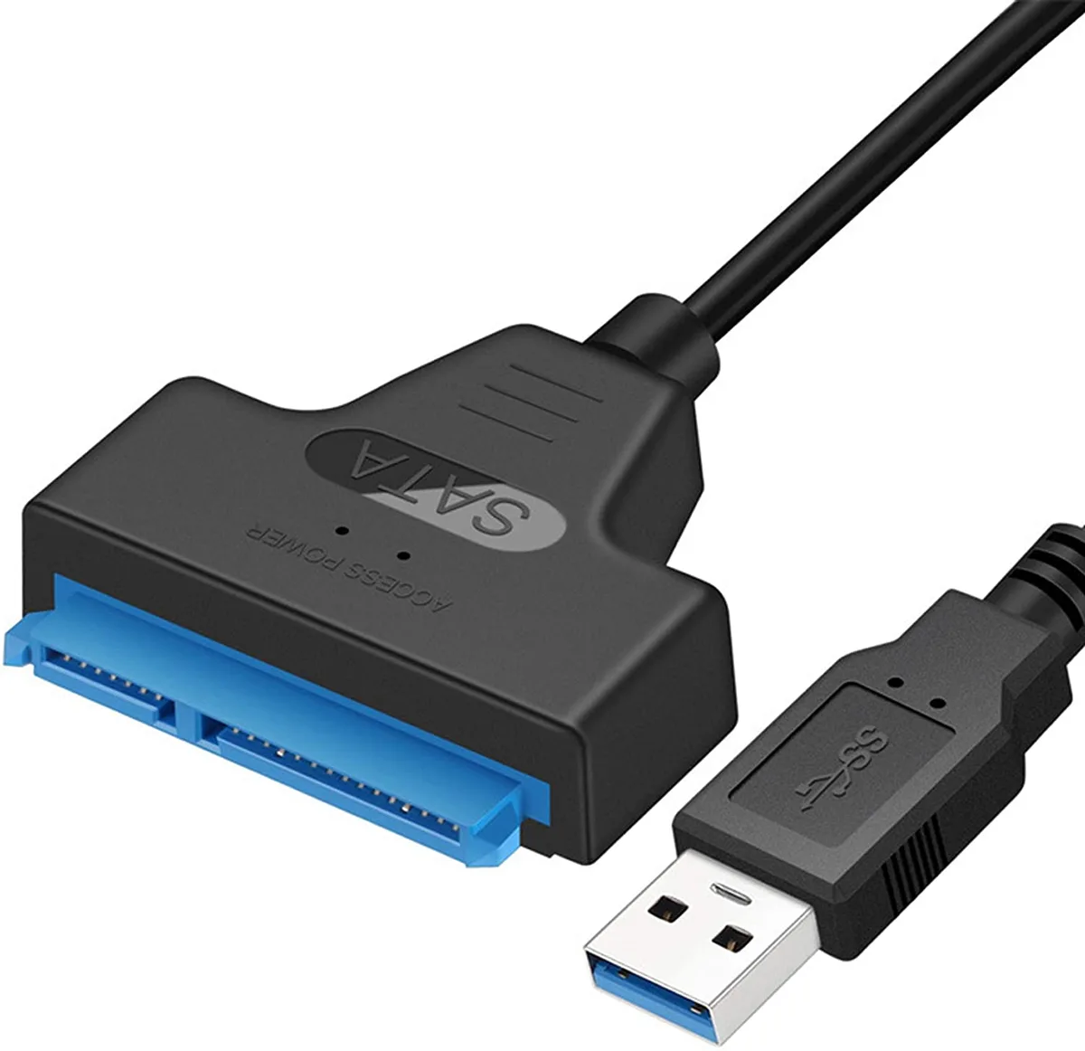 SMA SMA USB 3.0 to SATA Adapter Cable 13 cm Black — product photo