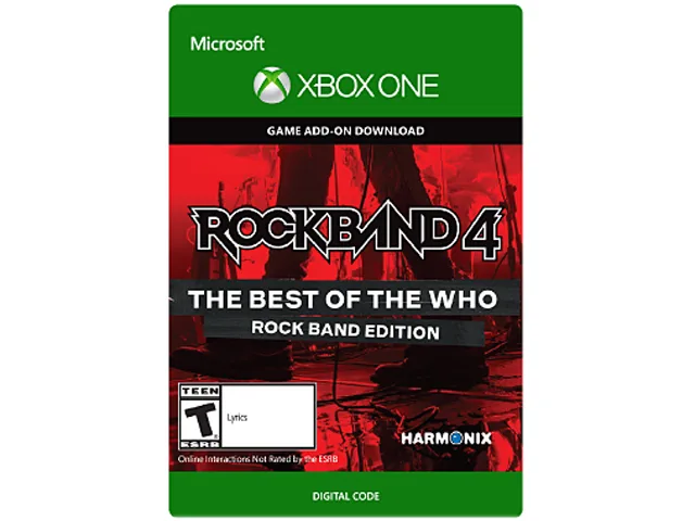 Harmonix Harmonix 7D4-00086 Rock Band 4 The Who Pack downloadable game — product photo