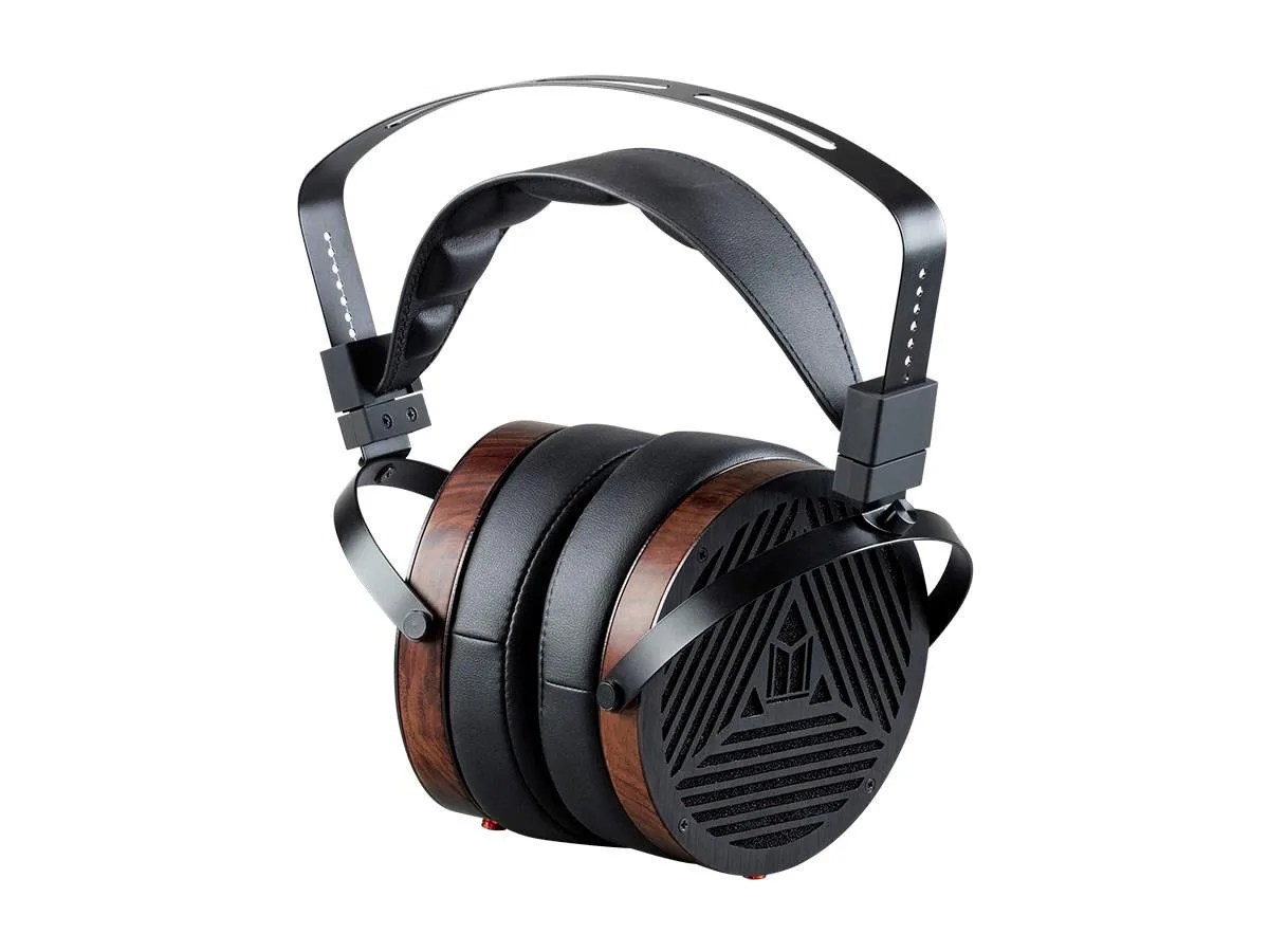 Monoprice Inc. Monoprice Monolith M1060 Planar Magnetic Headphones 106mm Open Back Black/Wood — product photo