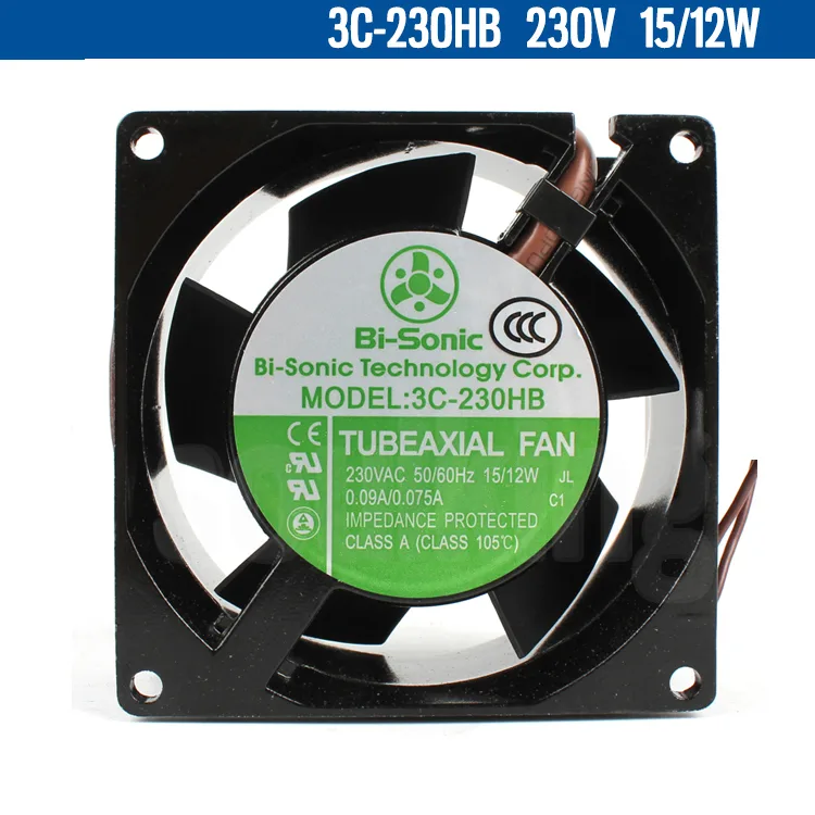 Fans Fans AC230V 80mm 38mm 3100 RPM 25-30 CFM Case Fan — product photo