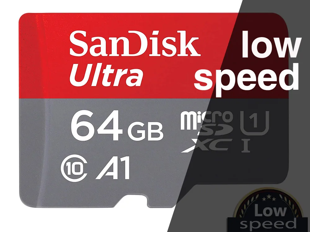 Almighty office Almighty office 64GB MicroSDHC Card Class 10 100MB/s With Adapter — product photo