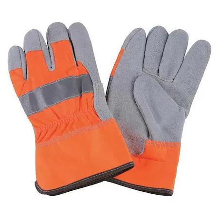 Condor Condor 4NHE3 Leather Gloves Cowhide Safety Cuff Wing Thumb Full Finger Personal Protective Equipment — product photo
