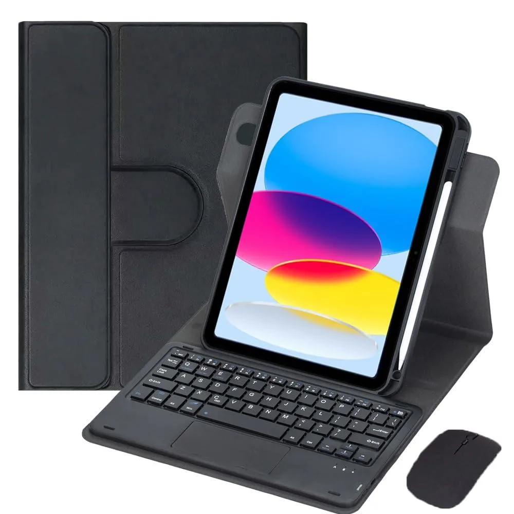 Timoom Timoom 360° Rotating Keyboard Case with Trackpad for iPad 10.9" 2022 (Black) — product photo