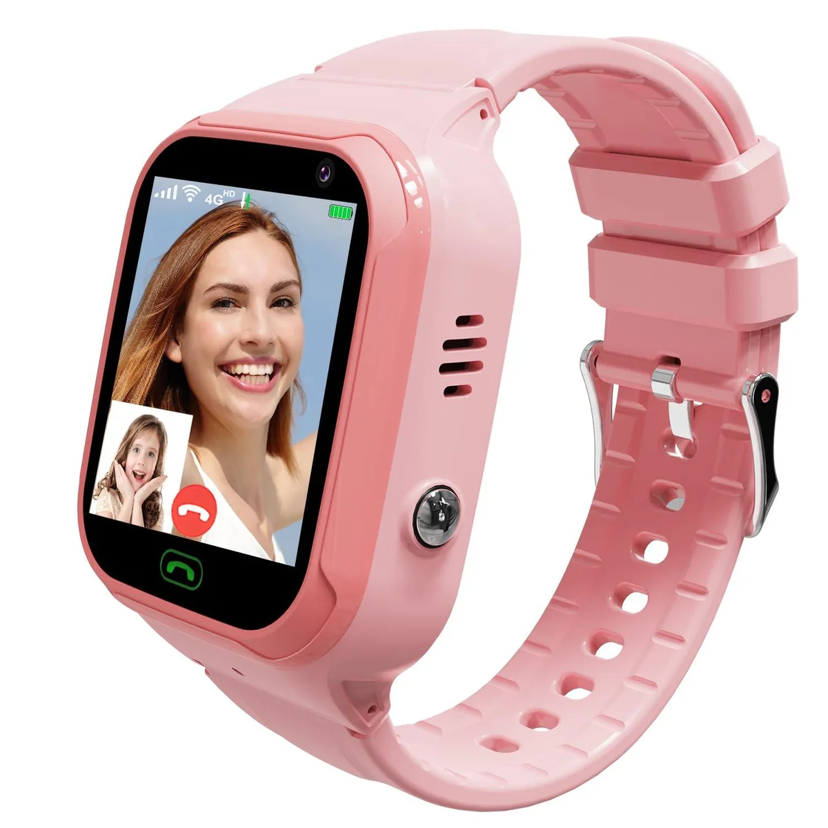  HTC Kids Smartwatch GPS Tracker Pink 1.04" 512 MB 58 g 4G Bluetooth Camera SOS Video Call Wearable Technology — product photo