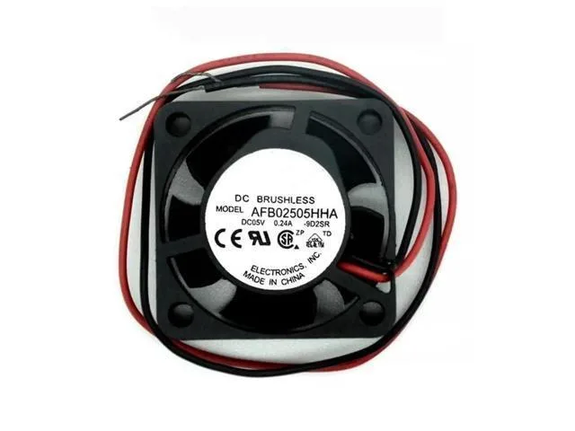 TSUJ TSUJ Kepler-C72J-OYS-0358 DC5V 0.24A AFB02505HHA 2510 25mm 2-wire micro cooling fan — product photo