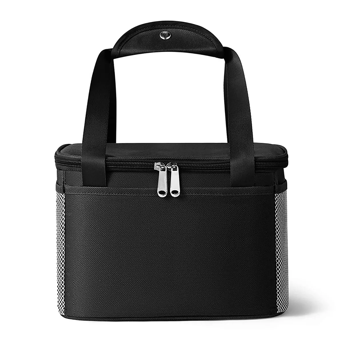 No Sew No Sew 6L Insulated Lunch Bag Small Black 9.8×5.9×6.7 in — product photo