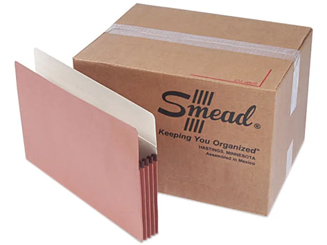 Smead Smead 74805 legal file folder 3.5 inch expansion 50 box — product photo