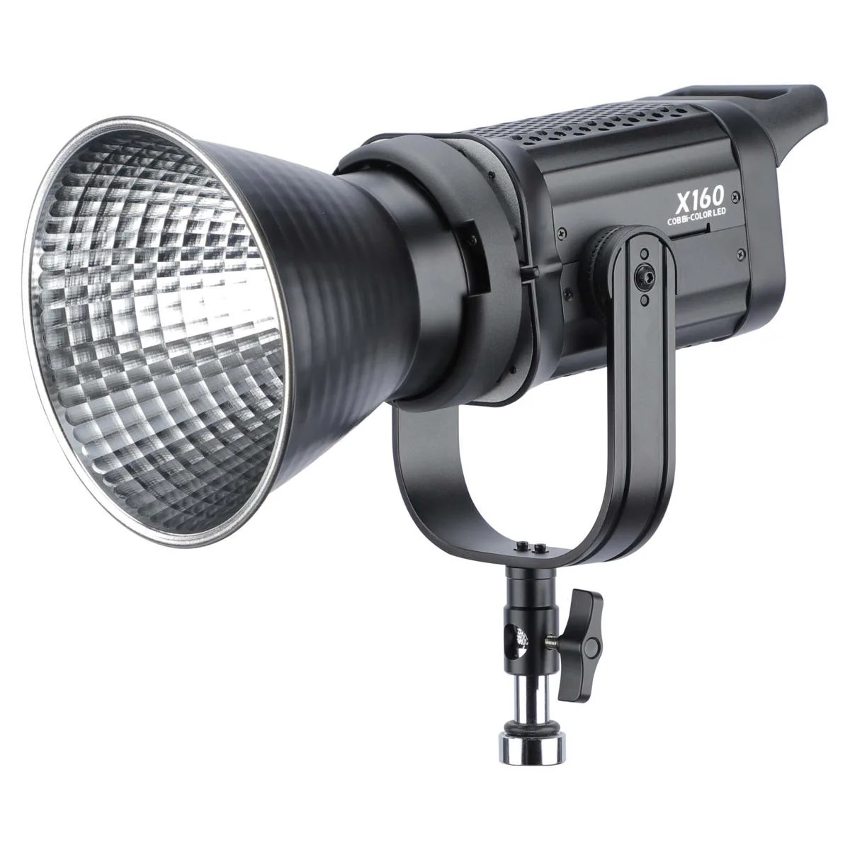 Phottix X160 150W COB bi-color LED studio light with Bowens mount and separate LCD controller