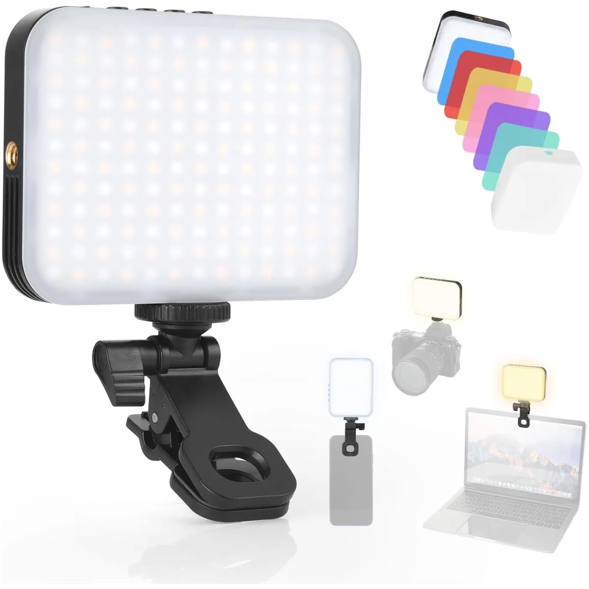  Neewer 156 LED Selfie Light 5000mAh CRI 95+ 3 Modes — product photo