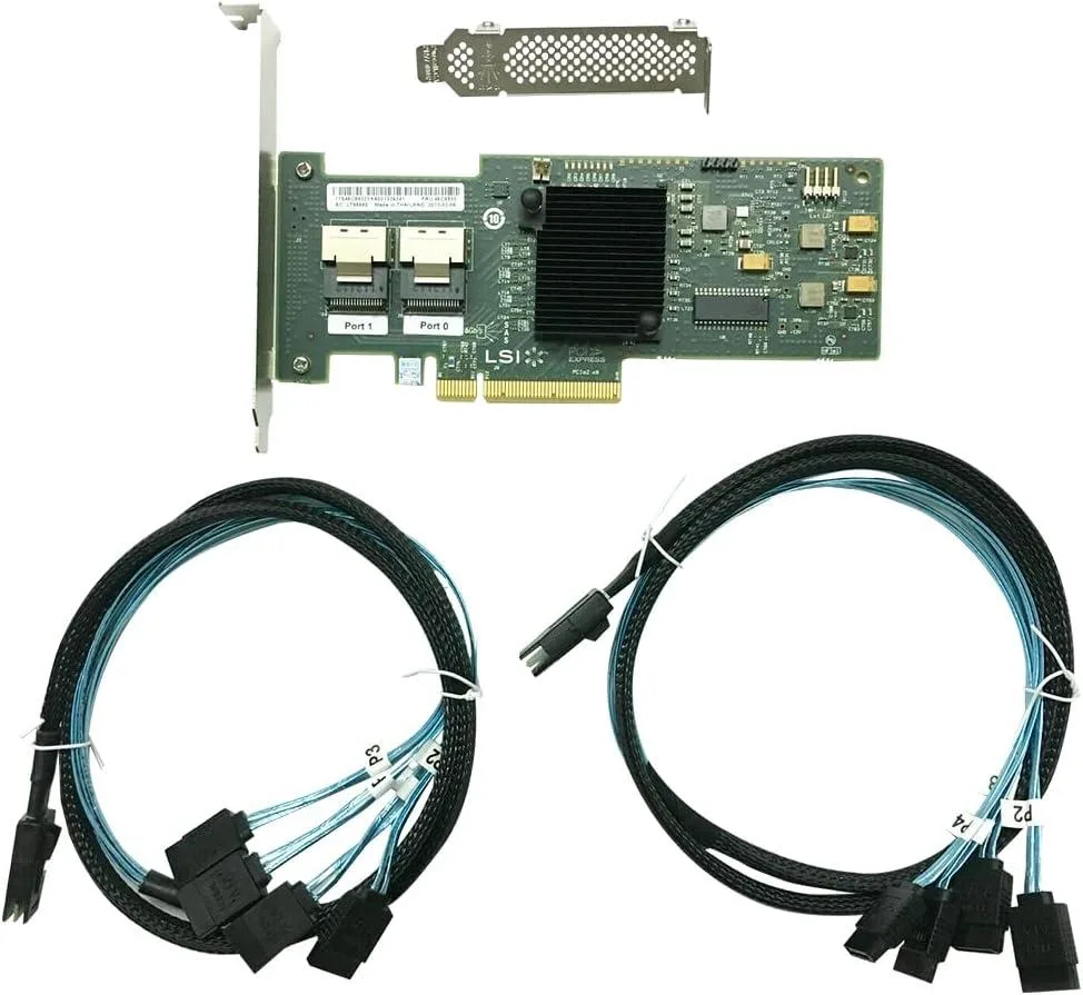 LSI LSI 9210-8i SAS HBA 6Gbps PCIe 2.0 2x SFF-8087 — product photo