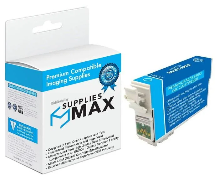 SuppliesMax SuppliesMax T124220 Cyan Inkjet Cartridge 220 Pages — product photo