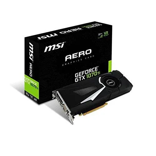 MSI MSI GTX 1070 Ti Aero 8G graphics card — product photo