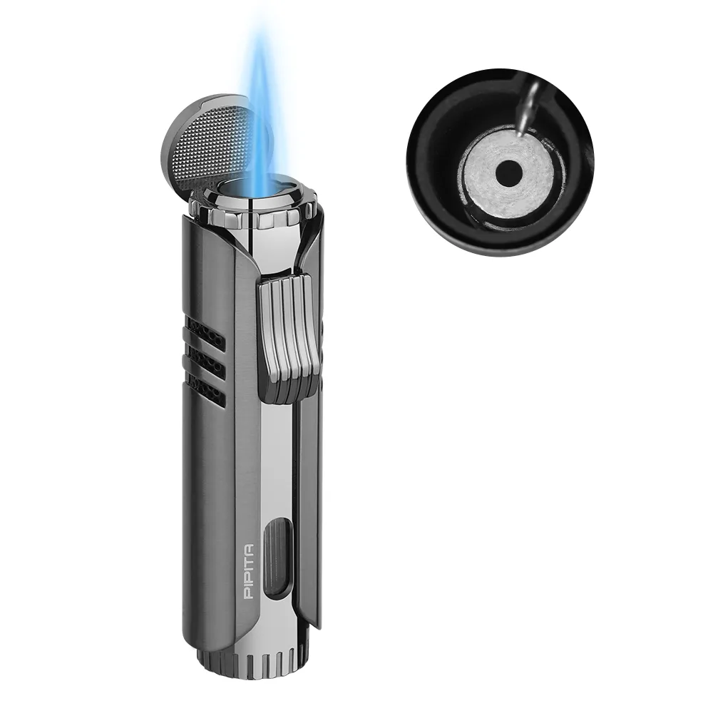 PIPITA PIPITA Torch Lighter Windproof Single Flame Black PIPITA-30-BK — product photo