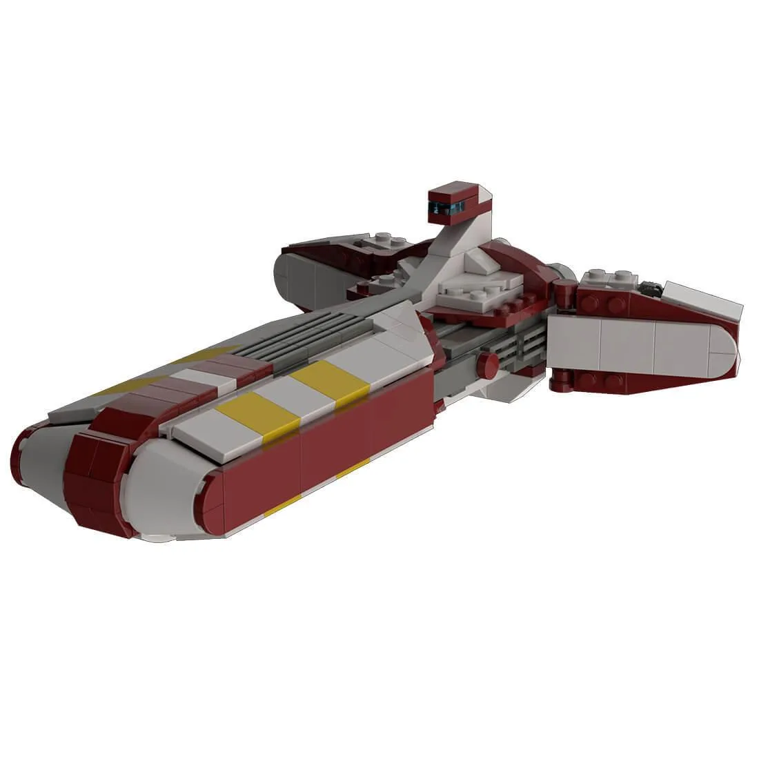 ZITIANYOUBUILD ZITIANYOUBUILD MOC-93460 Pelta Class Frigate 400 Parts — product photo