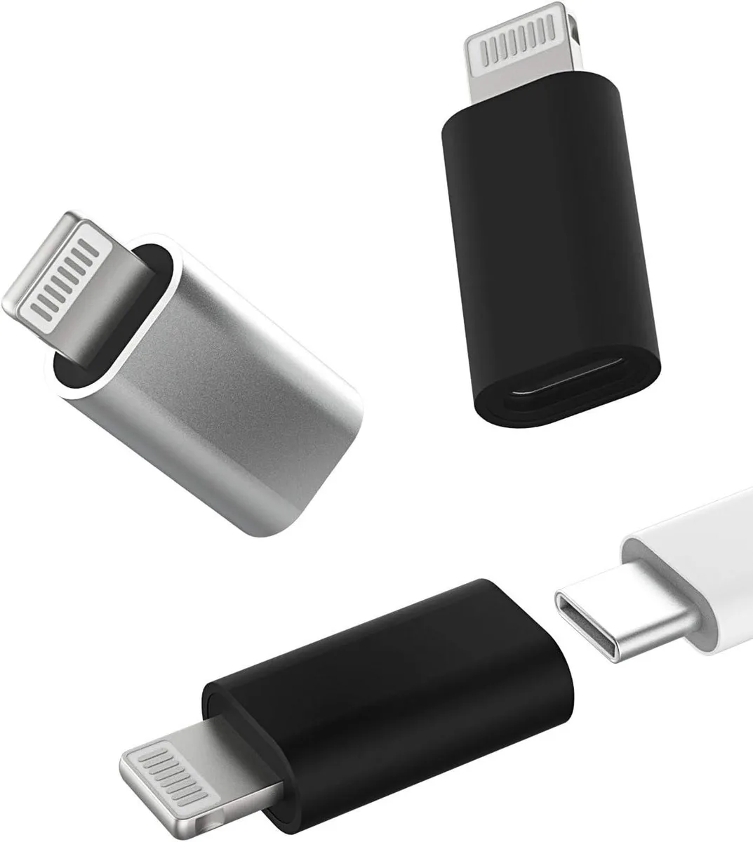 xfactory xfactory USB-C Female to Lightning Male Adapter 3Pack — product photo
