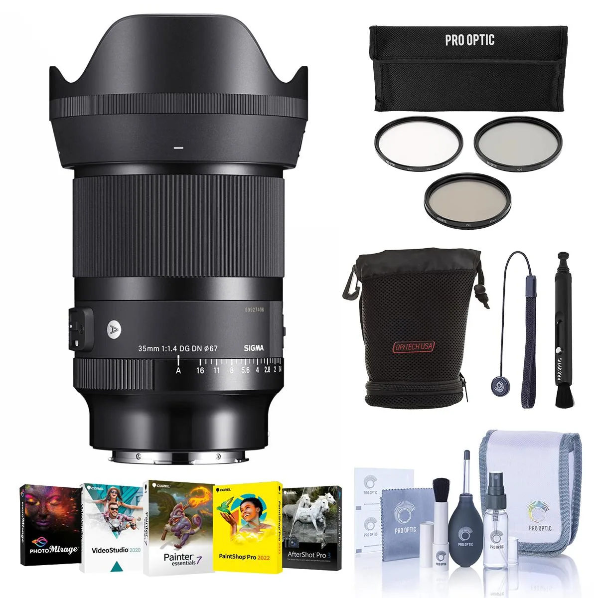 SIGMA SIGMA 35mm f/1.4 DG DN ART Lens for Sony E — product photo