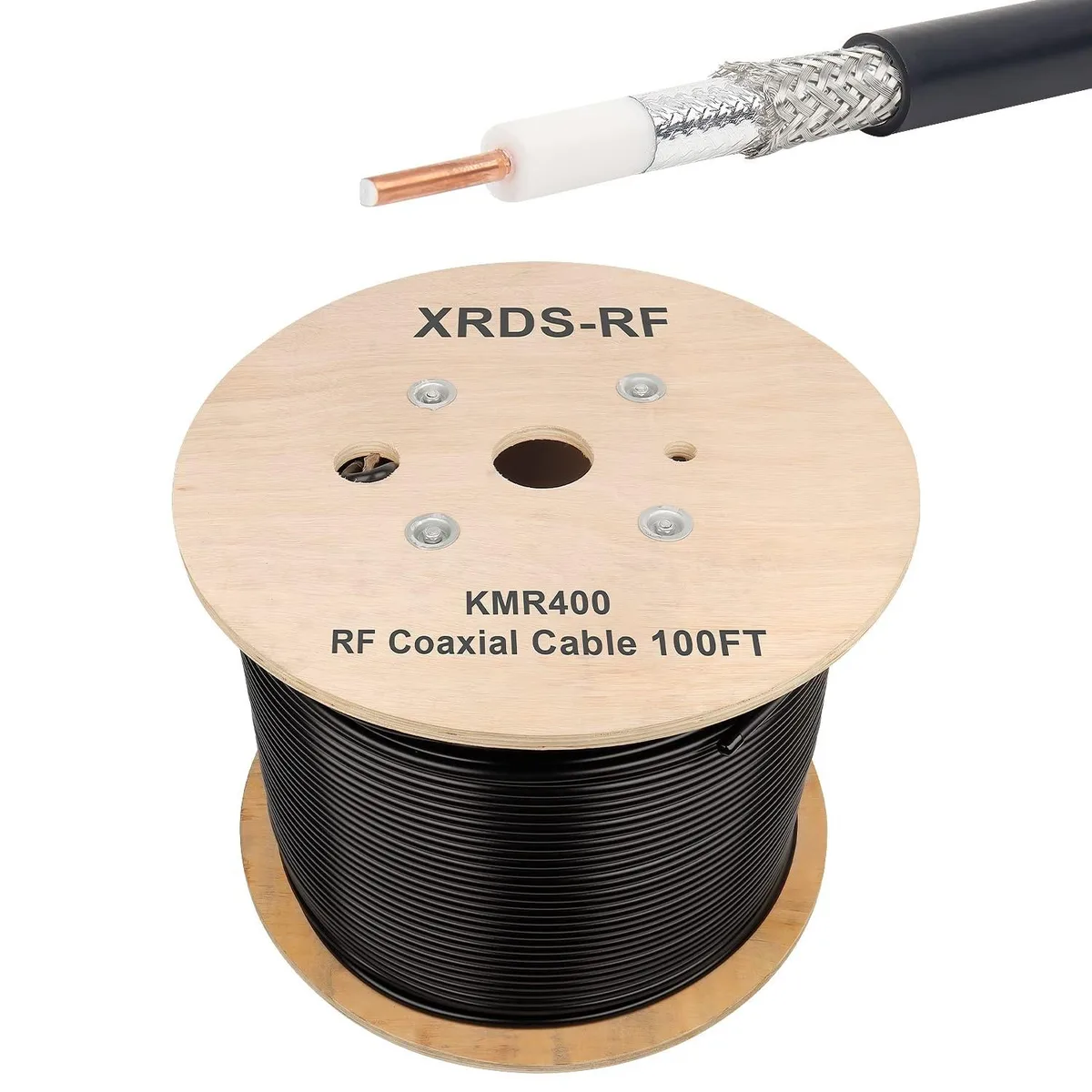 Batianda Batianda KMR400 50 Ohm Coaxial Cable 100FT 2 in 1 accessory — product photo