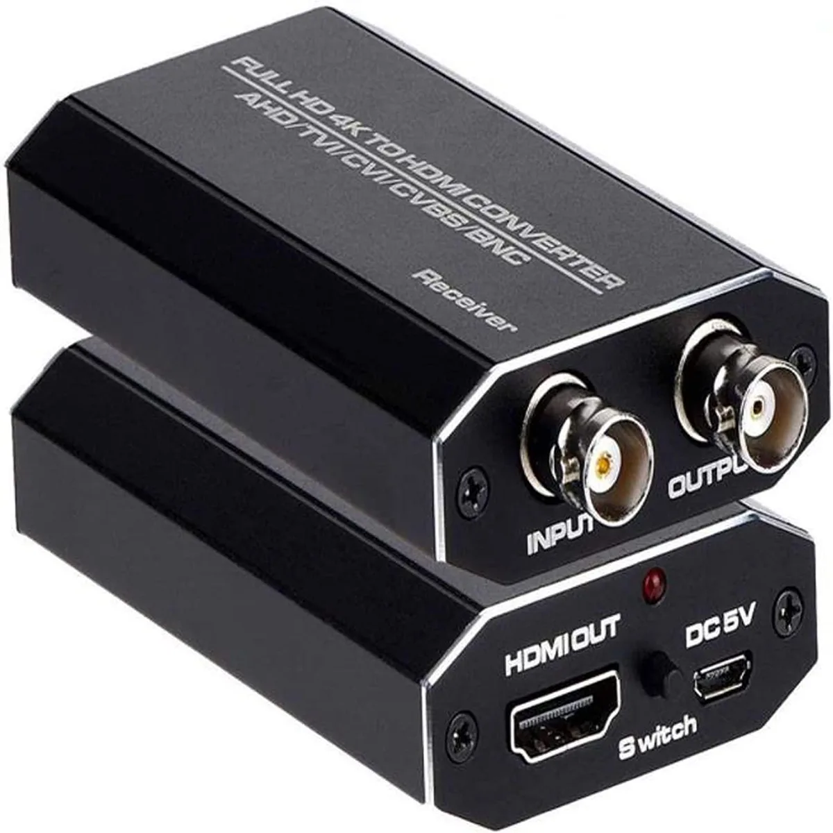AUBEAMTO AUBEAMTO TVI/CVI/AHD to HDMI Converter 1080p 60Hz BNC Loop Out — product photo
