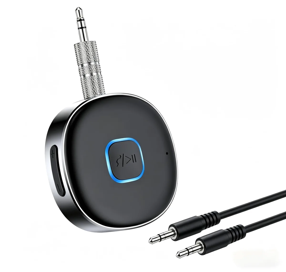  Scosche J33 Bluetooth 5.3 3.5mm aux car adapter — product photo
