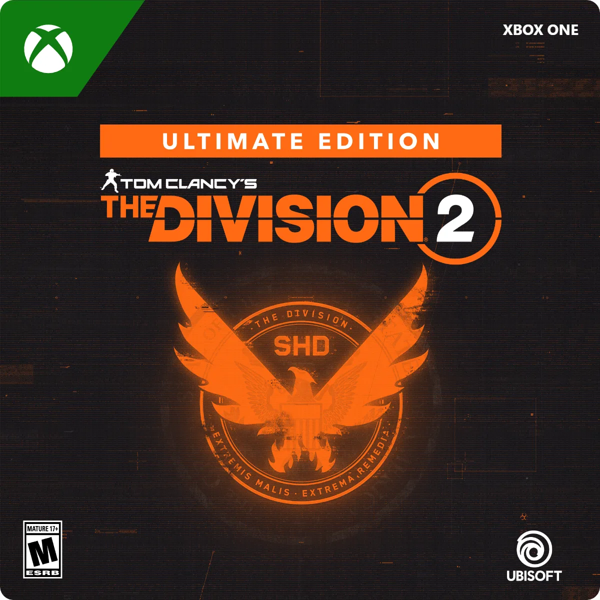 Ubisoft Ubisoft EP2-19792 The Division 2 Ultimate Edition Year 7 Xbox One downloadable game — product photo
