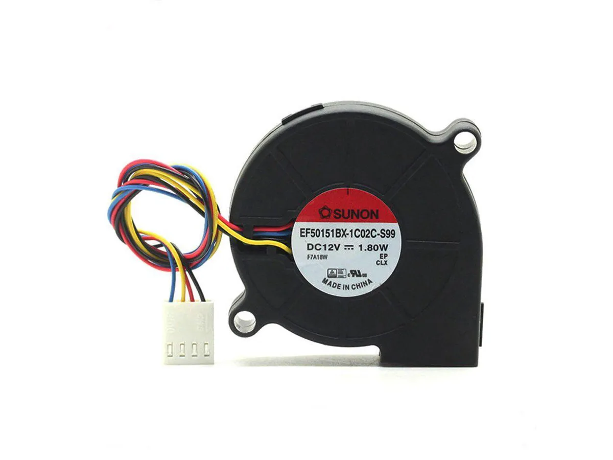 Fans Fans EF50151BX-1C02C-S99 5015 5cm 12V 1.8W Turbine Cooling Fan — product photo