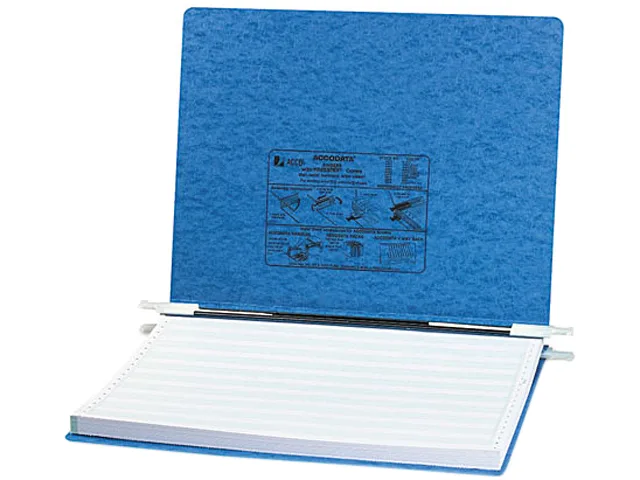 ACCO ACCO 54072 Pressboard Hanging Data Binder Light Blue — product photo