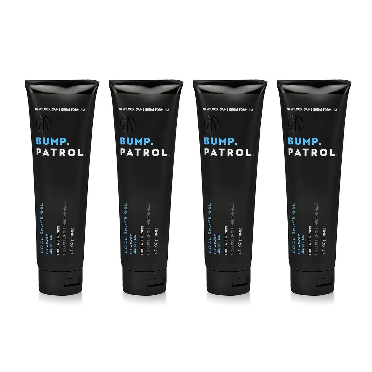 TAURKENAM TAURKENAM Clear Shave Gel Menthol 4 oz 4 Pack Trimmers for Men — product photo