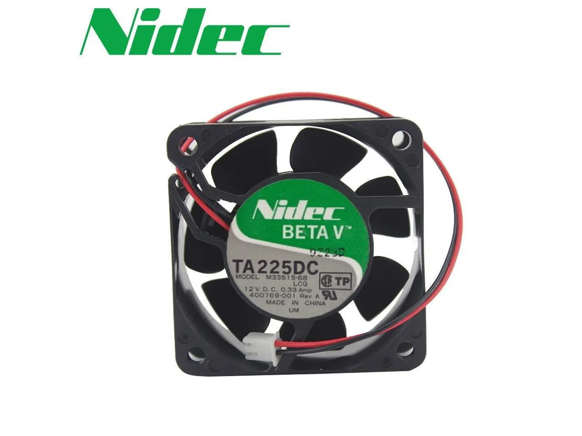 Fans Fans TA225DC M33515-68 12V .33A 6025 60x60x25mm case fan — product photo