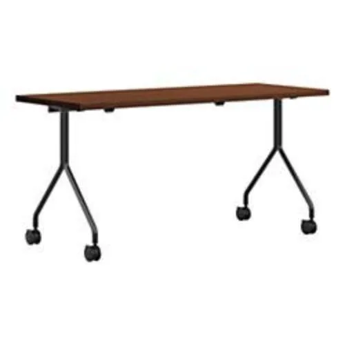 HON HON PT2472NSFF 24 x 72 x 1.13 in 29 in high cherry laminate nesting table office furniture — product photo
