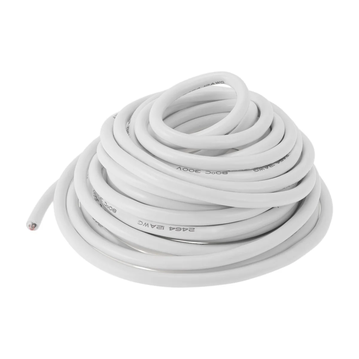 ALSEYE ALSEYE 2 in 1 Accessory 12AWG 75FT White — product photo