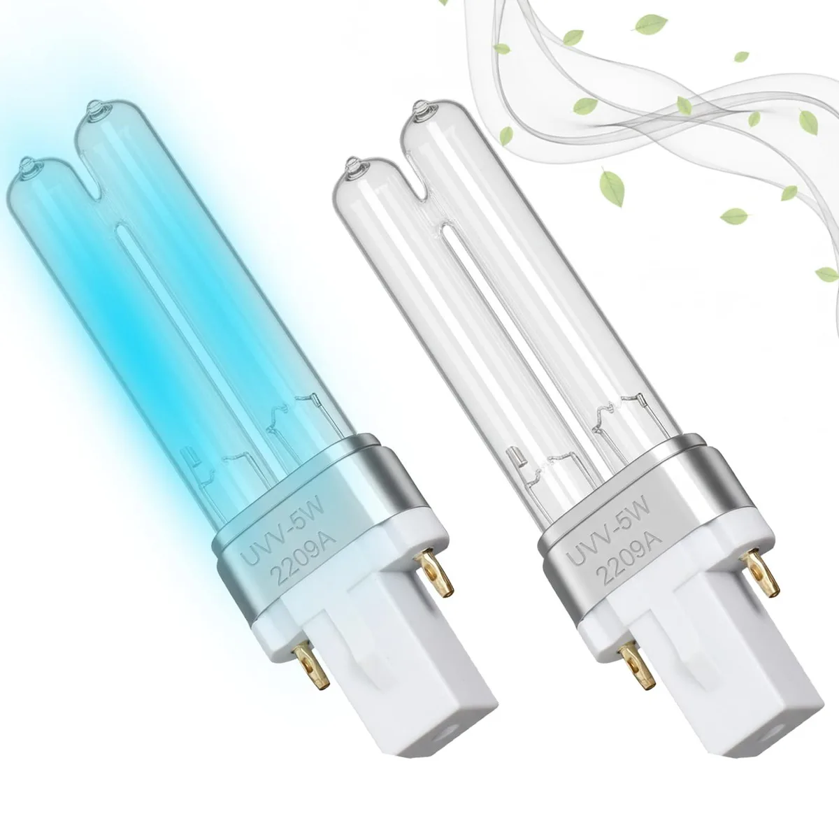 Poweka LB4000 Replacement Bulb 2 Packs Compatible with Germ Guardian — product photo