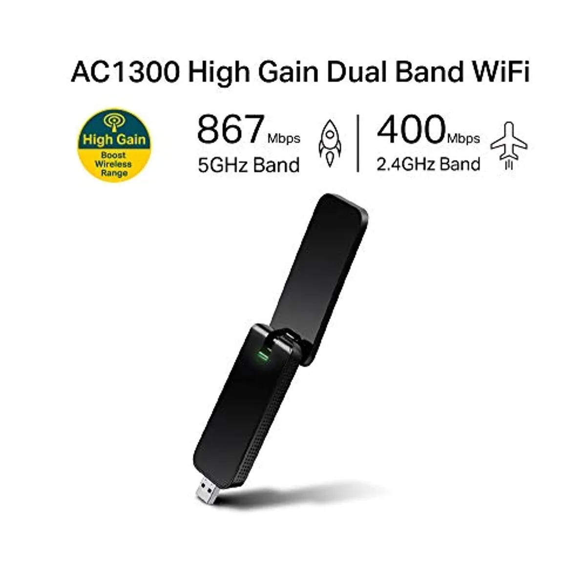 TP-Link TP-Link Archer T4U V3 1300Mbps USB 3.0 Wi-Fi Adapter — product photo