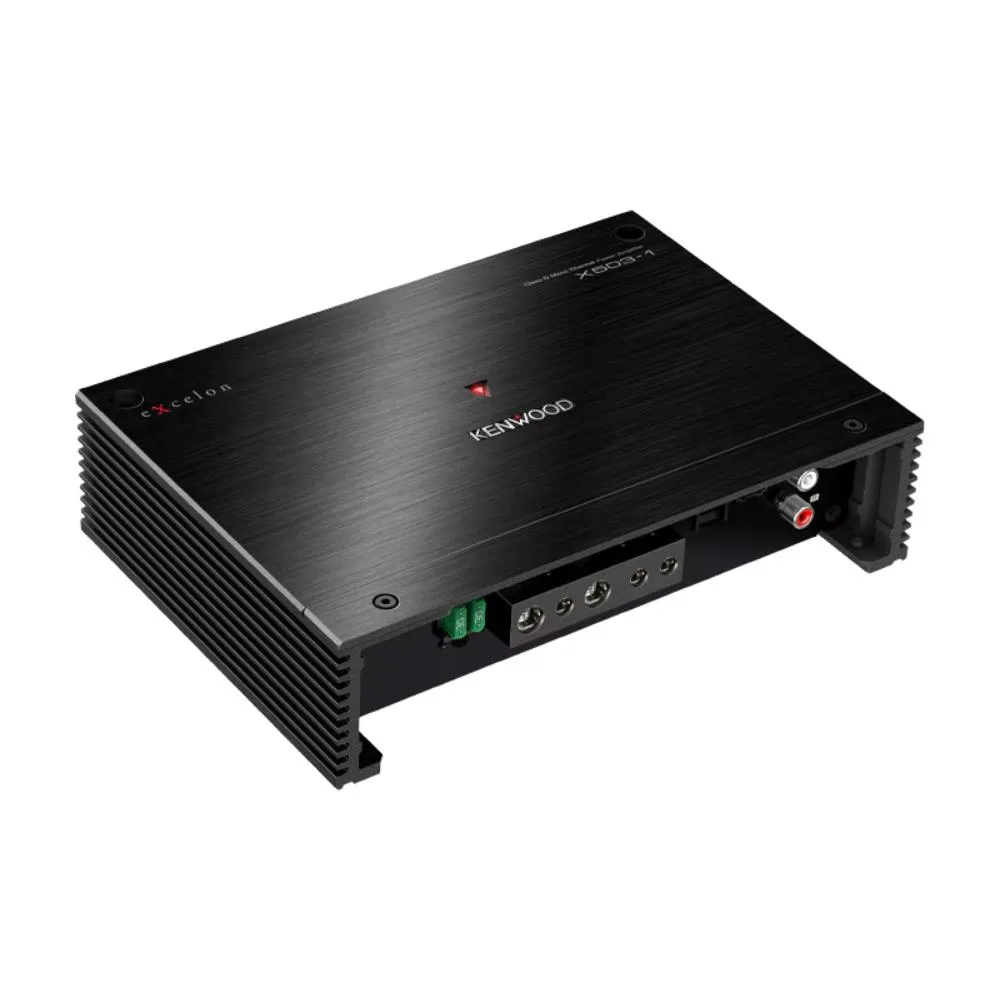 KENWOOD Kenwood X503-1 500W RMS Mono Car Amplifier with Wired Remote — product photo
